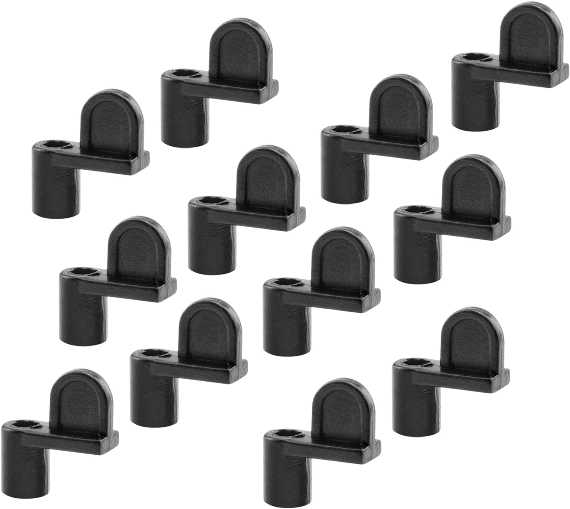 Products L 5639 Screen Clip, 3/8-Inch, Black Diecast,(Pack of 12)
