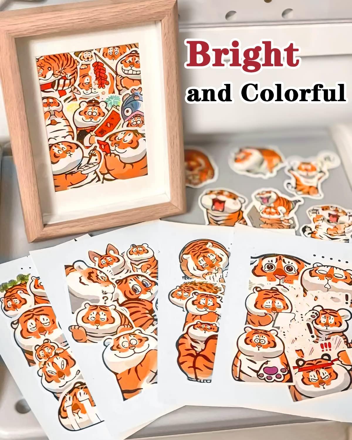 Lzerking 200 Sheets Glossy Printable Vinyl Sticker Paper 8.5"x11", Vibrant Color Quick-Drying Waterproof White Decals for Inkjet/Laser Printers & Cricut for Small Businesses, DIY Enthusiasts