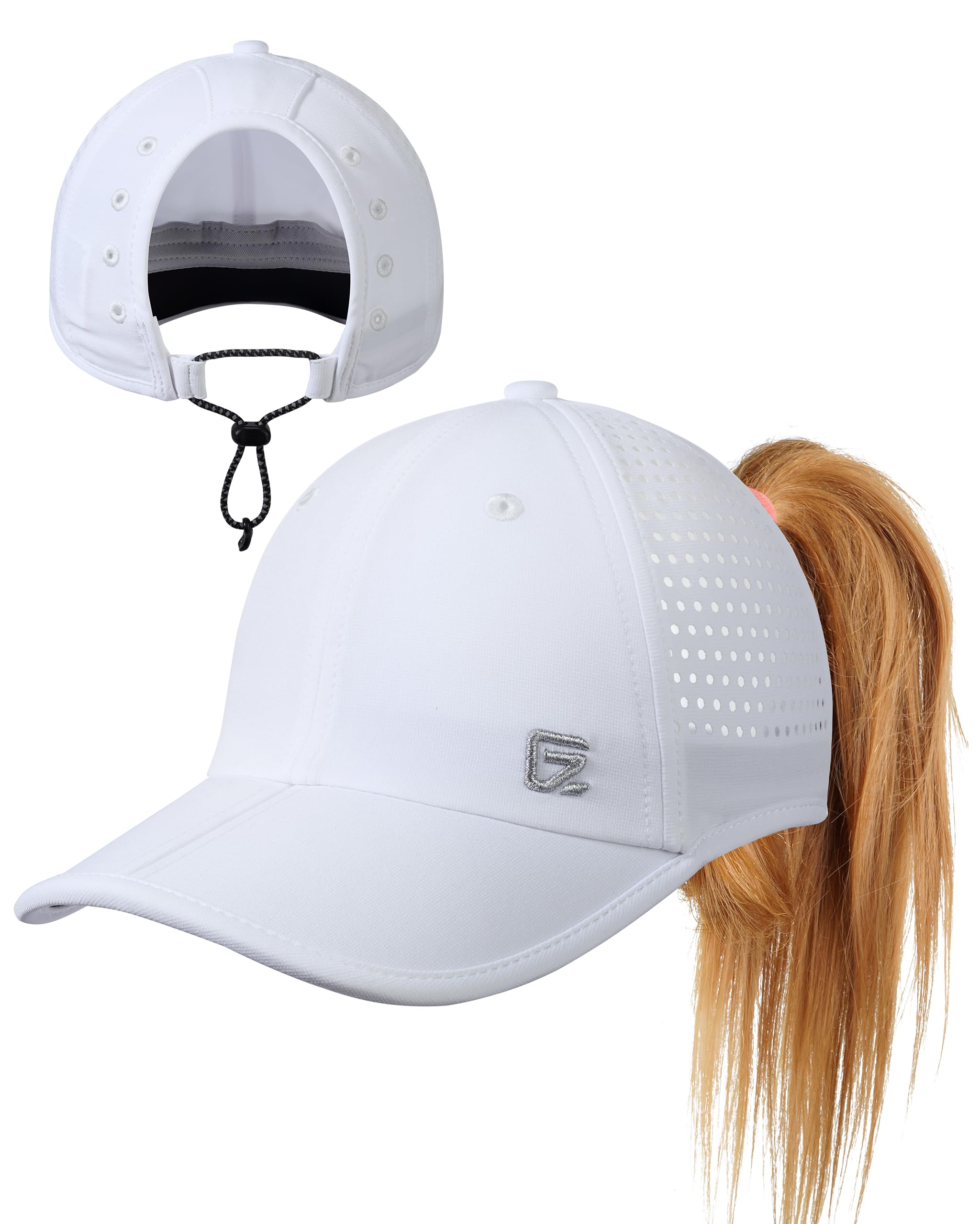 GADIEMKENSD Ponytail Running Hat for Women with Large Hole