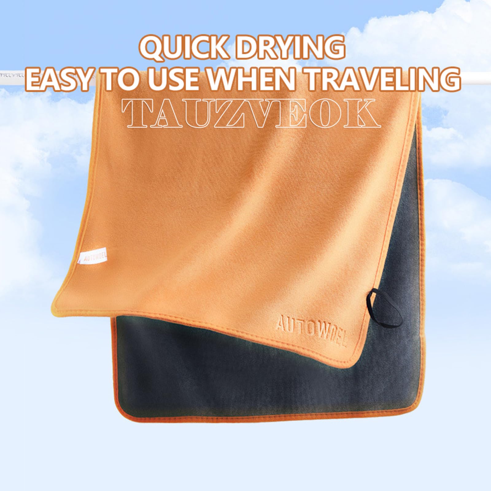 45 45cm Thickened Microfiber Cloths Set 6Pcs Lint-Free Moisture-Absorbing for Motorcycle Car Care Streak-Free Cleaning Cloths Blue — view 7