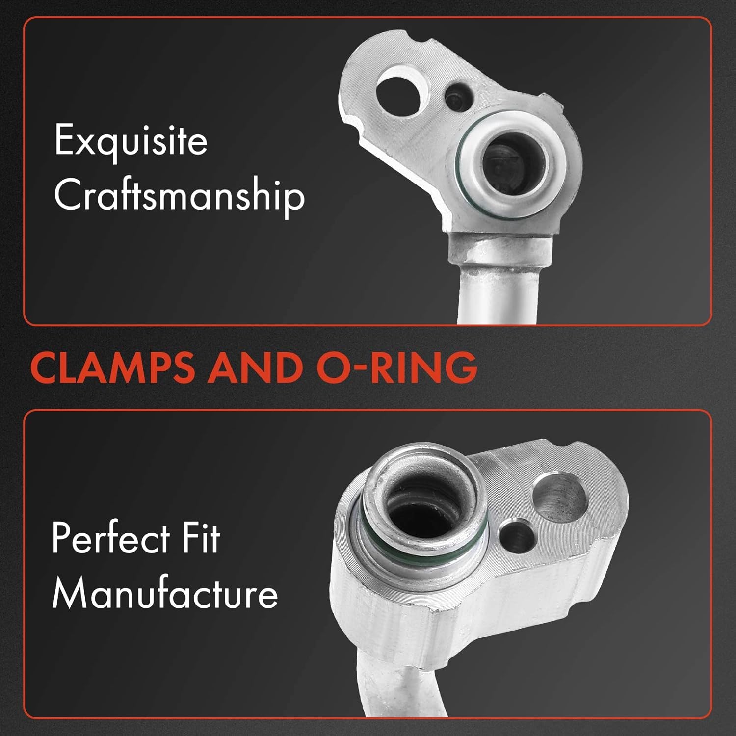 A-Premium A/C Suction and Discharge Line Hose Assembly Compatible with Toyota T100 1993-1994 3.0L