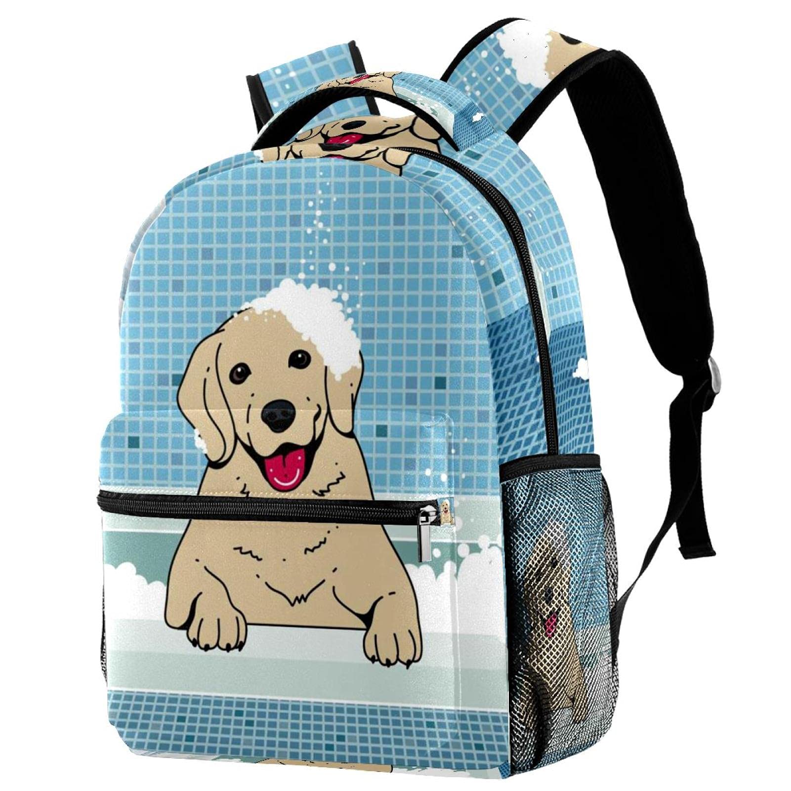 Sac à dos durable carlin au design multicolore résistant pour étudiants