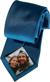 Lily's Atelier Personalized Photo Tie Patch - Pack of 3 Sizes, Custom Photo Necktie Patch, Gifts for Dad