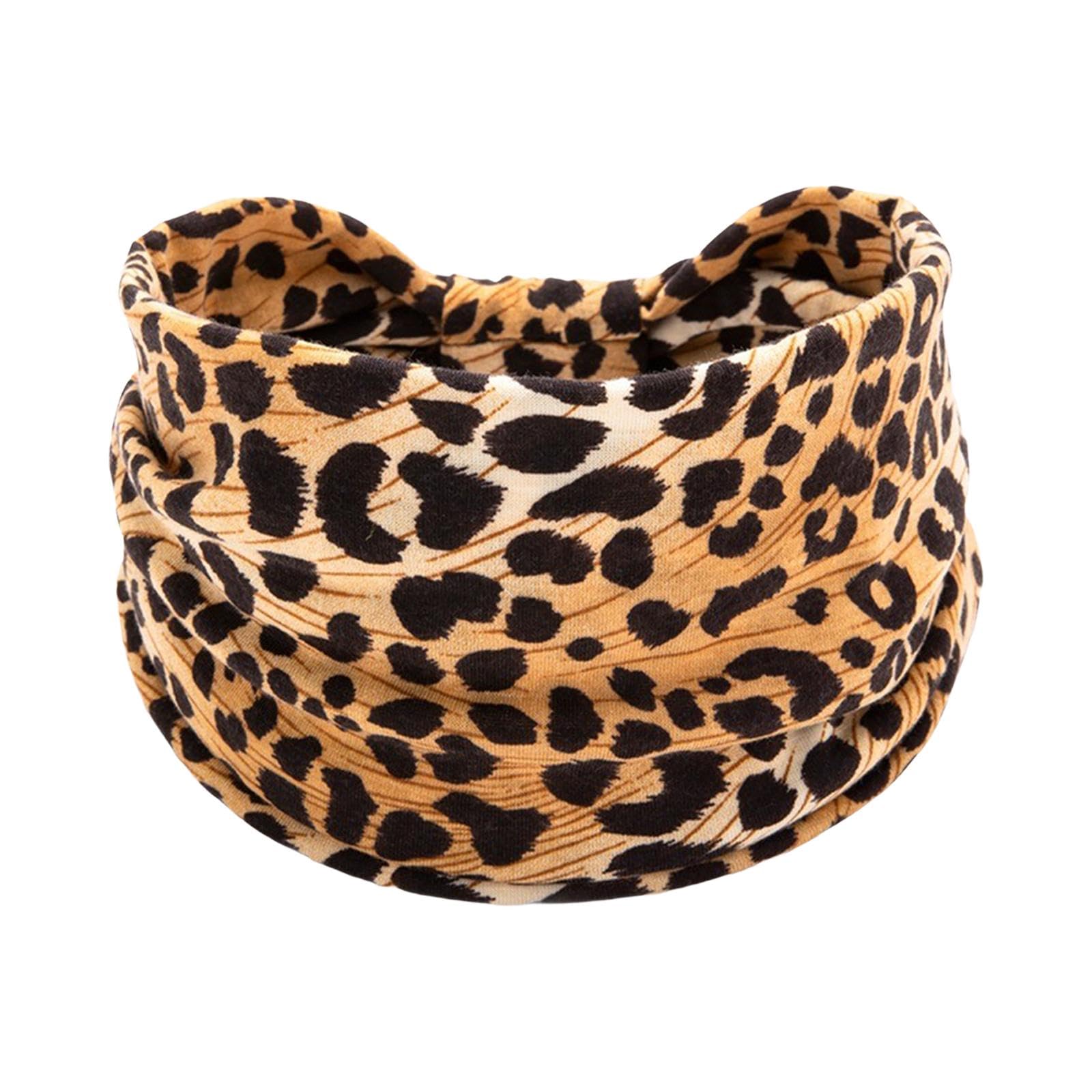 Wide Headband for Women Boho Soft Teen Girls Ladies Headscarf Yoga Hair Band-image-49