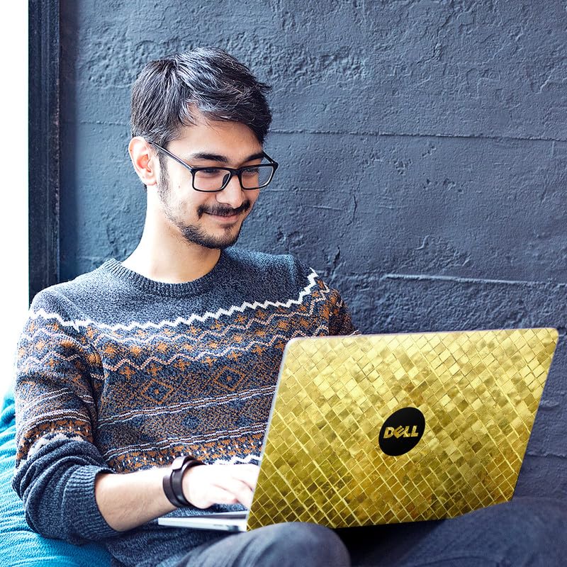 Image of Galaxsia DSGN 311 Full Body Laptop Skin Bubble-Free| Laminated & Removable | HD Quality Sticker for Laptops Upto 15.6 Inches Compatible with DELL