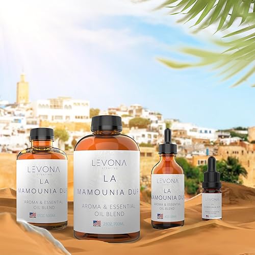 Miniatura 6 de Levona Scent Aceite difusor de aroma aceites esenciales difusores de aceite para difusores de aromas de lujo para el hogar, aceite de fragancia La