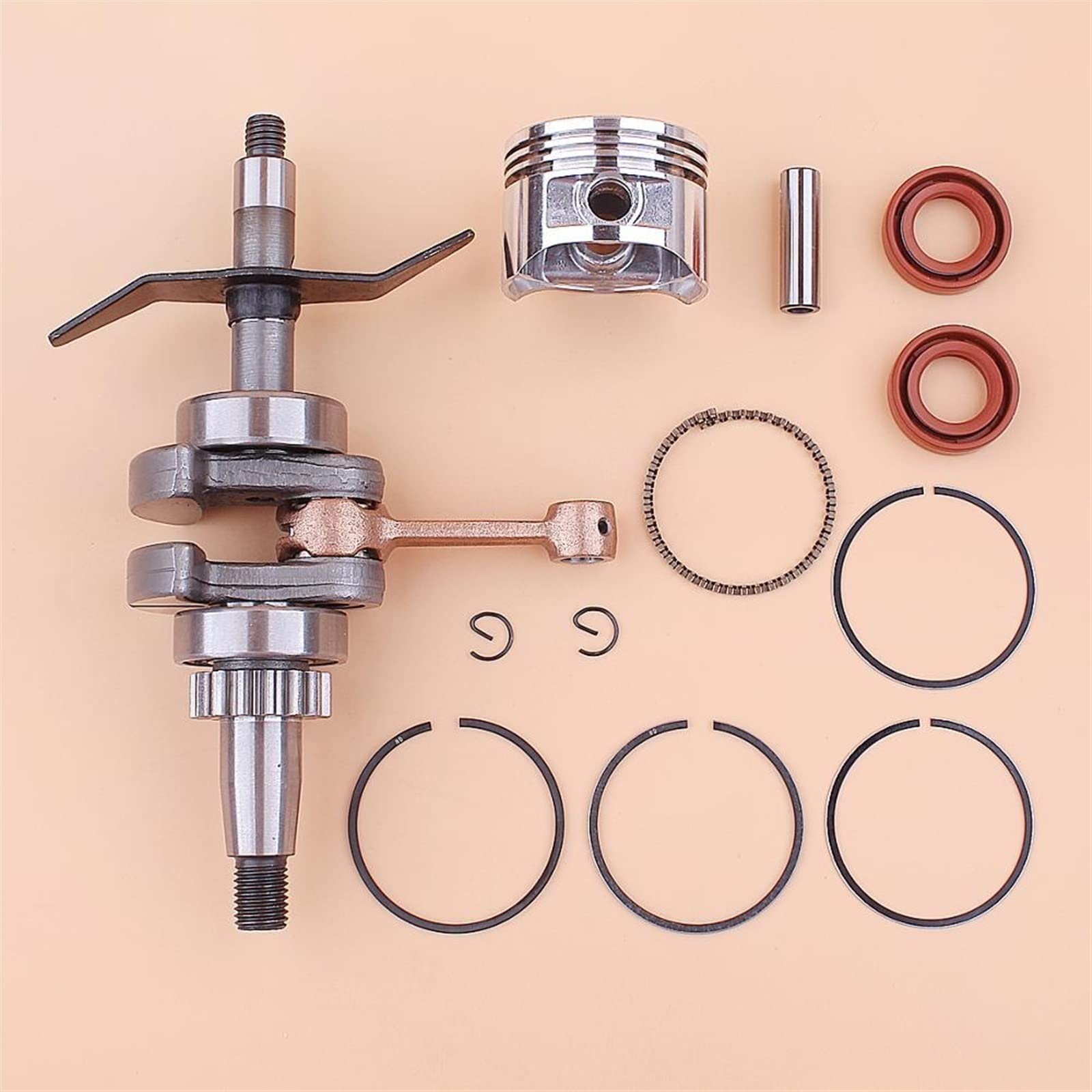 Joint d'huile de segment de piston 39mm GX31 contre la fumée