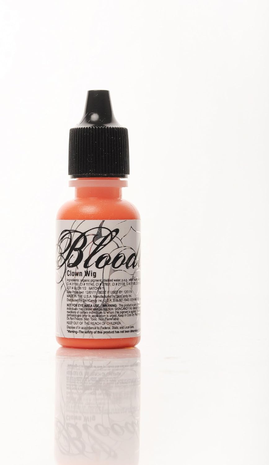 Bloodline/Skin Candy Tattoo Ink,Clown Wig ,1/2Oz Beauty