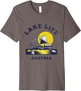 Lake Life Austria Vacation Outdoors Premium T-Shirt