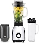 Tribest Glass Personal Portable Blender, Chrome, 5.6 lbs