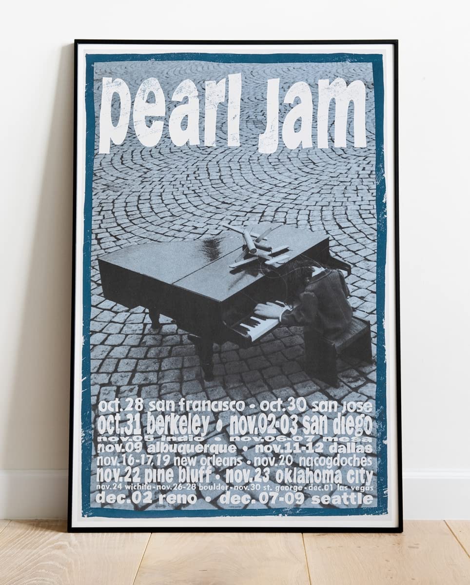 Pearl Jam 1993 Tour Concert Poster : Huge 36