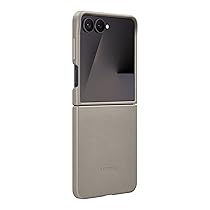 Samsung Kindsuit Case Custodia pieghevole elegante per Galaxy Z Flip7, Taupe