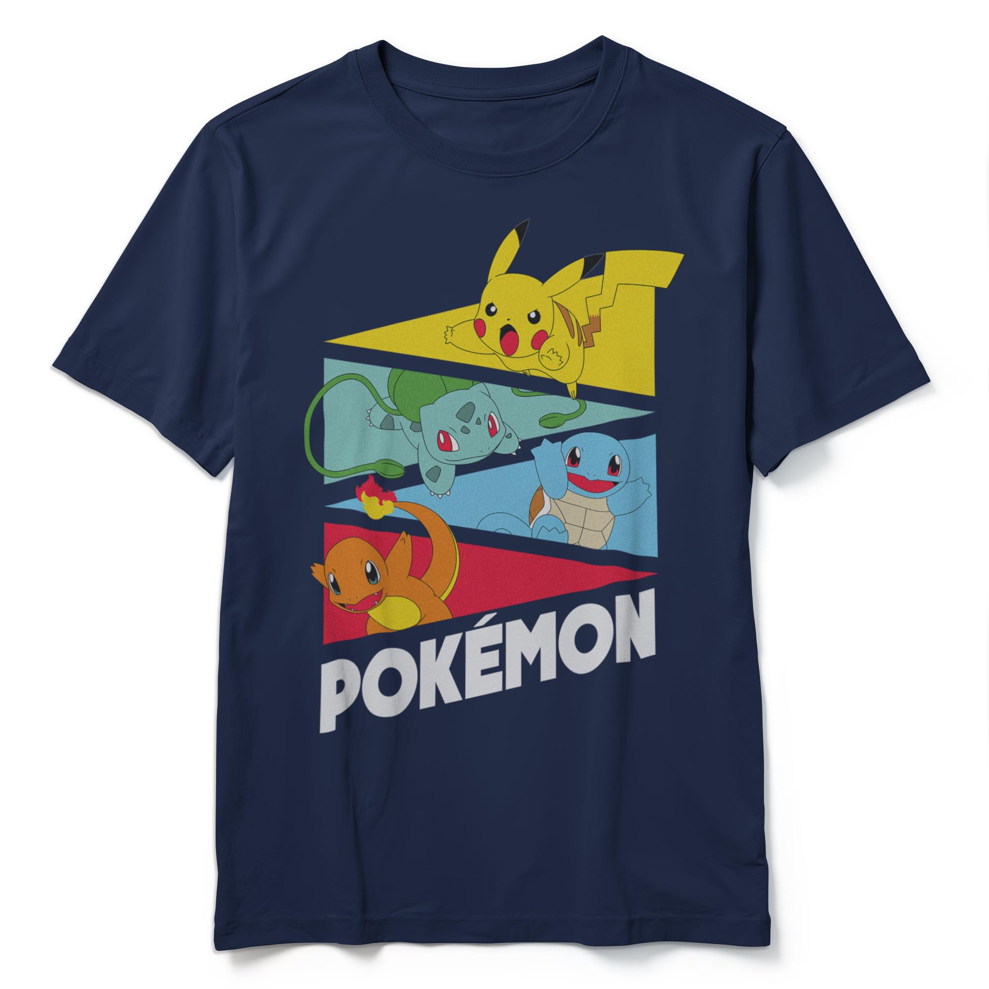 Pokemon Unisex-Kinder Starter Pendents T-Shirt