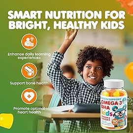 DR. MORITZ Omega 3 Gummies (90 Count) and Kids Multivitamin Gummies Bundle (60 Count) - for Daily Health Support - Vegan DHA Omega 3 for Kids - Non-GMO Toddler Vitamins -Yummy Kid Vitamins