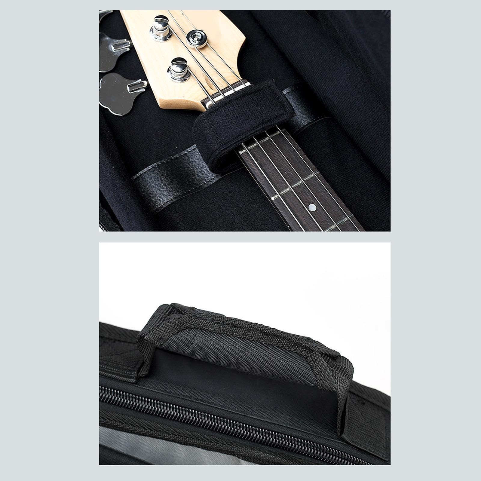Bolsa Resistente para Guitarra eléctrica Profesional, bajo, Resistente al Agua y Estuche de Transporte