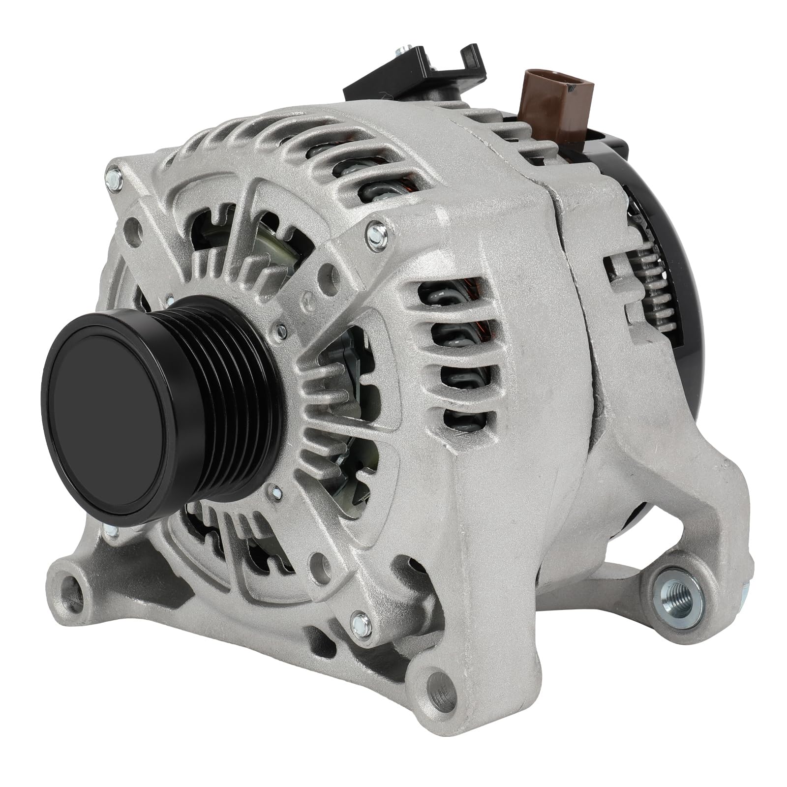 Photo 1 of SCITOO Alternator Fits for BMW for 328i xDrive 2.0L 2013-2016,for BMW for 528i xDrive 2.0L 2012-2016,for BMW for X3 2.0L 2013-2017,for BMW for Z4 2.0L 12-16 12V 170Amp CW 6 Groove Pulley 104210-6390