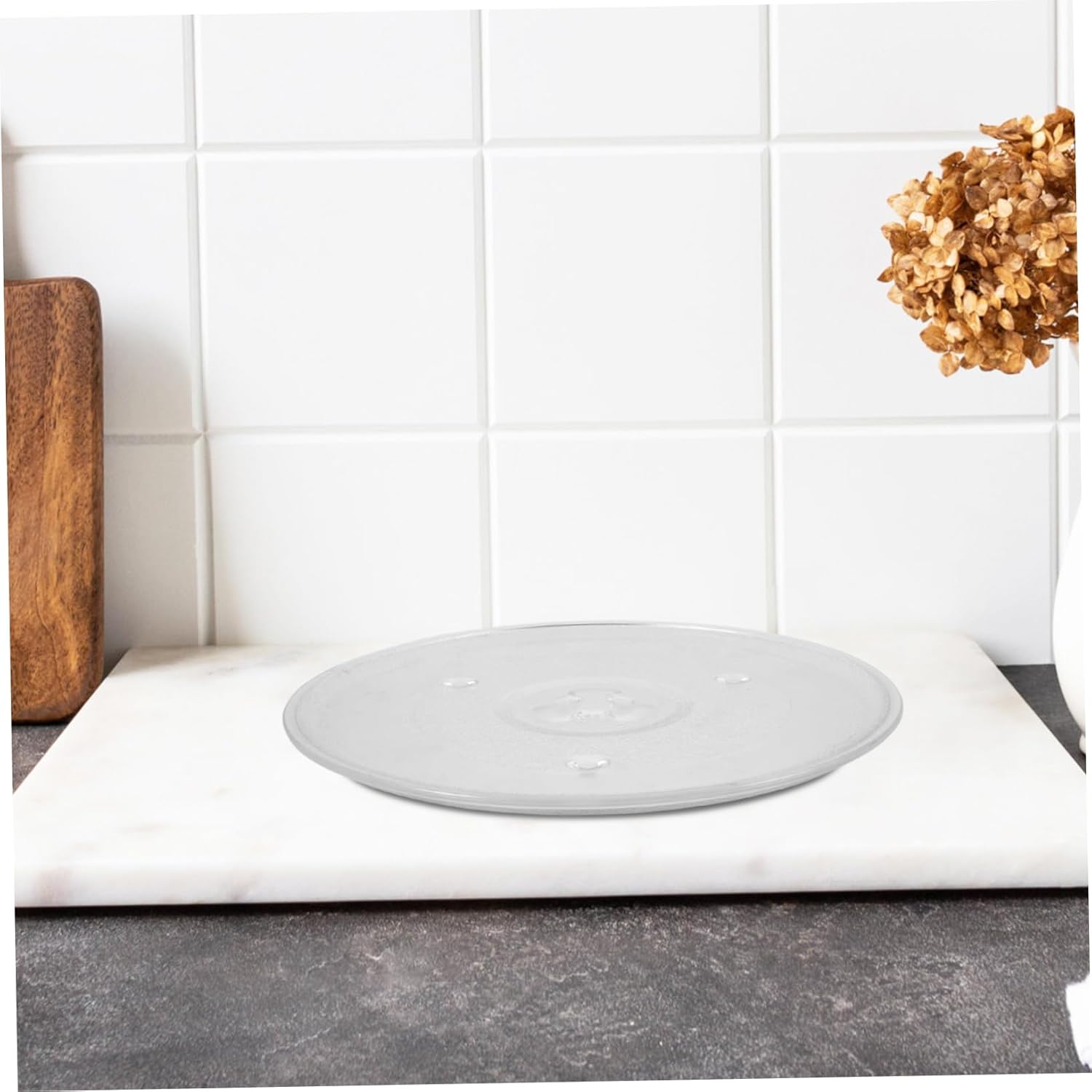Replacement Microwave Plate Turntable Tray Microwave Accessory Sturdy Glass