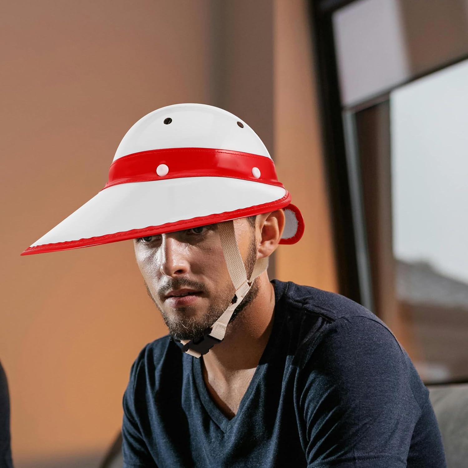 Golf Caddy Protective Hat with Adjustable Design for Young Golfers Multi image 4