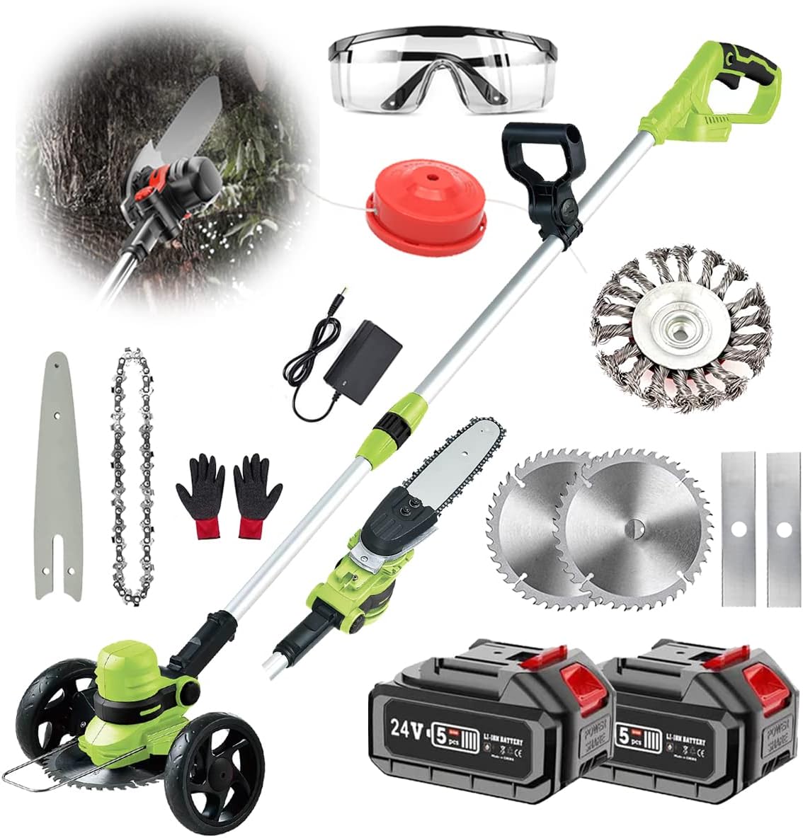 Lame Di Ricambio Per Tagliaerba A Batteria - 8 Pezzi In Acciaio Inox, Compatibili Con Vari Modelli - Foto 12