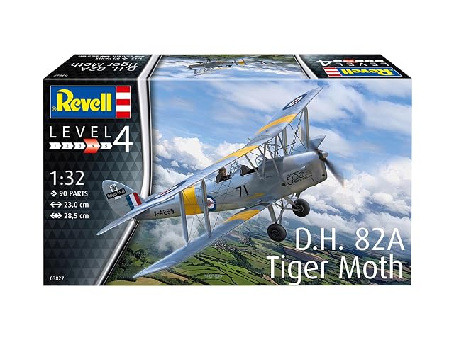 Foto 2 de 8 de Revell - Maqueta D.H. 82A Tiger Moth