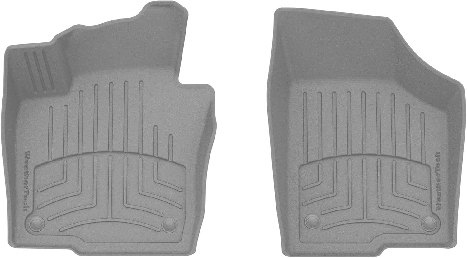 WeatherTech FloorLiner HP Custom Fit Floor Mats for VW Jetta, Jetta GLI, Beetle - 1st Row (463381IM), Grey