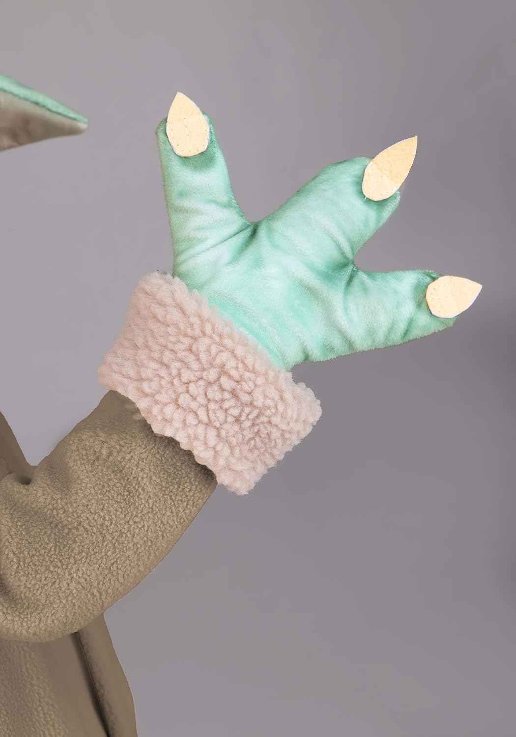 Toddler Grogu Costume | Kids Deluxe Star Wars Tunic with Gloves, Plush Hood and Ears for Halloween Adventures
