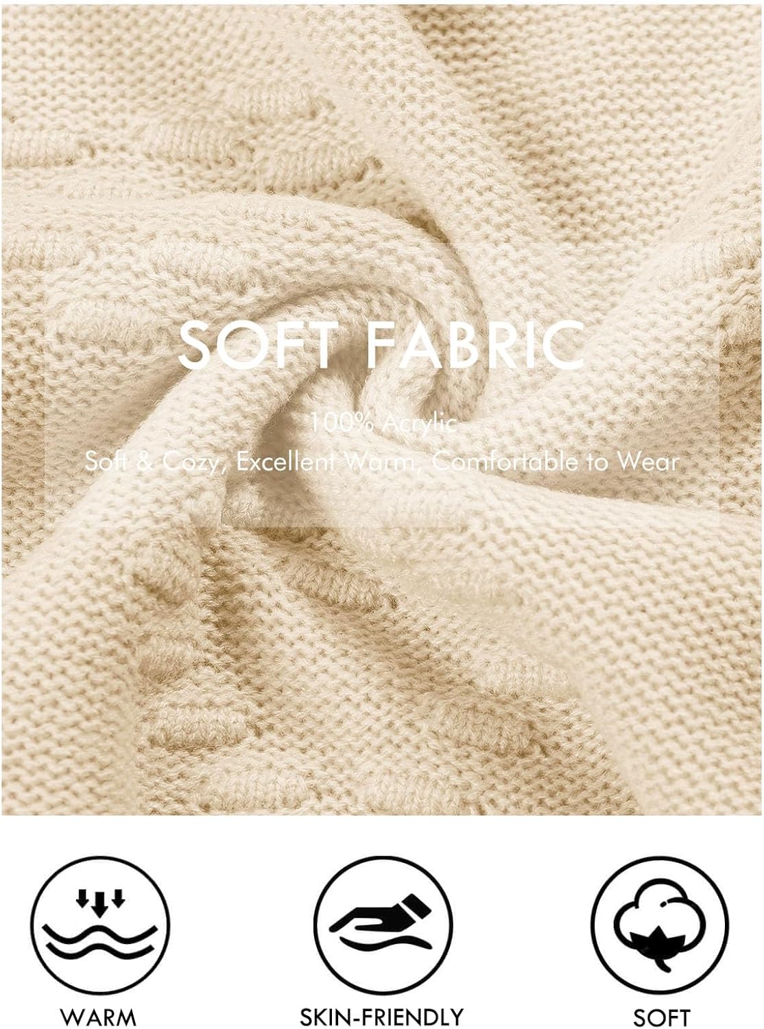 Haloumoning Girls Cute Heart Love Print Sweater Tops Oversized Crew Neck Dot Ball Knitted Valentine Pullover 5-14 Years - Image 5