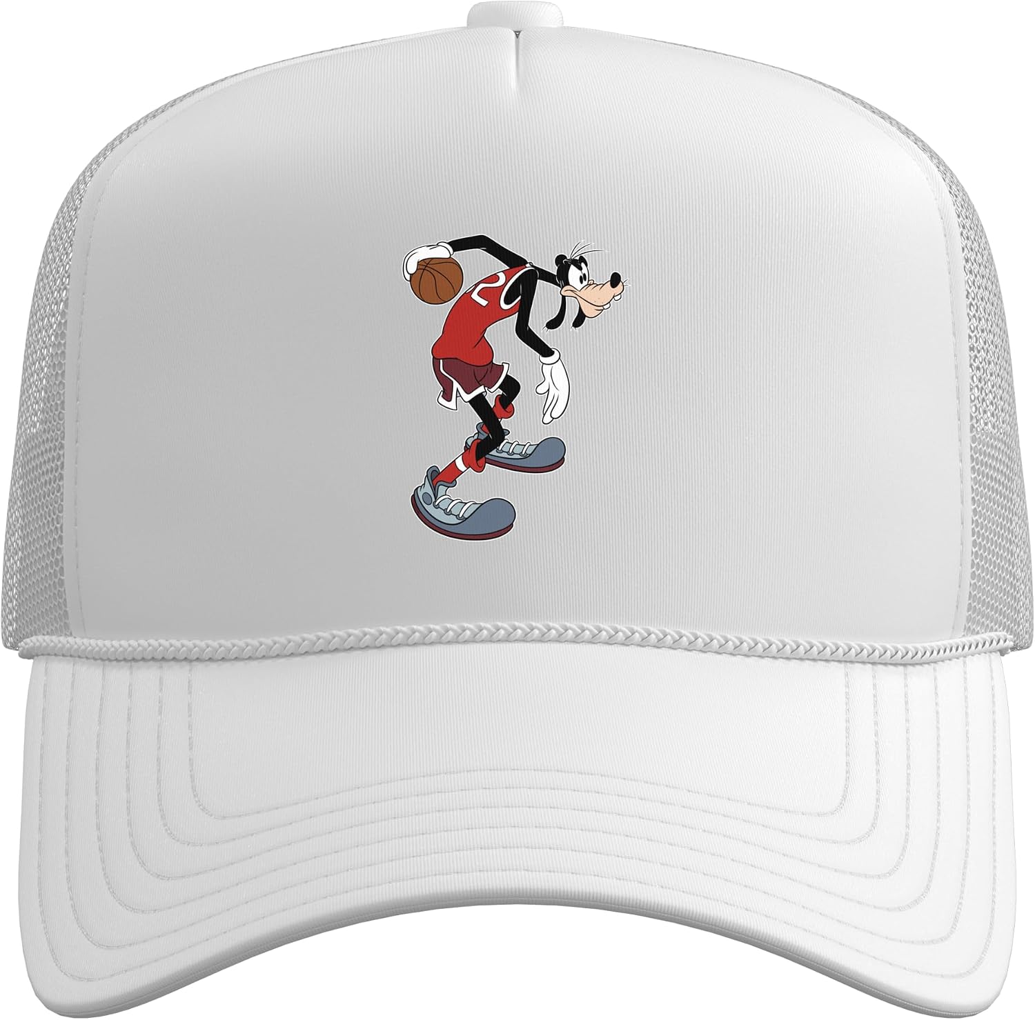 Disney Sports Goofy Basketball Team Player Trucker Hat with Adjustable Mesh Back image 2