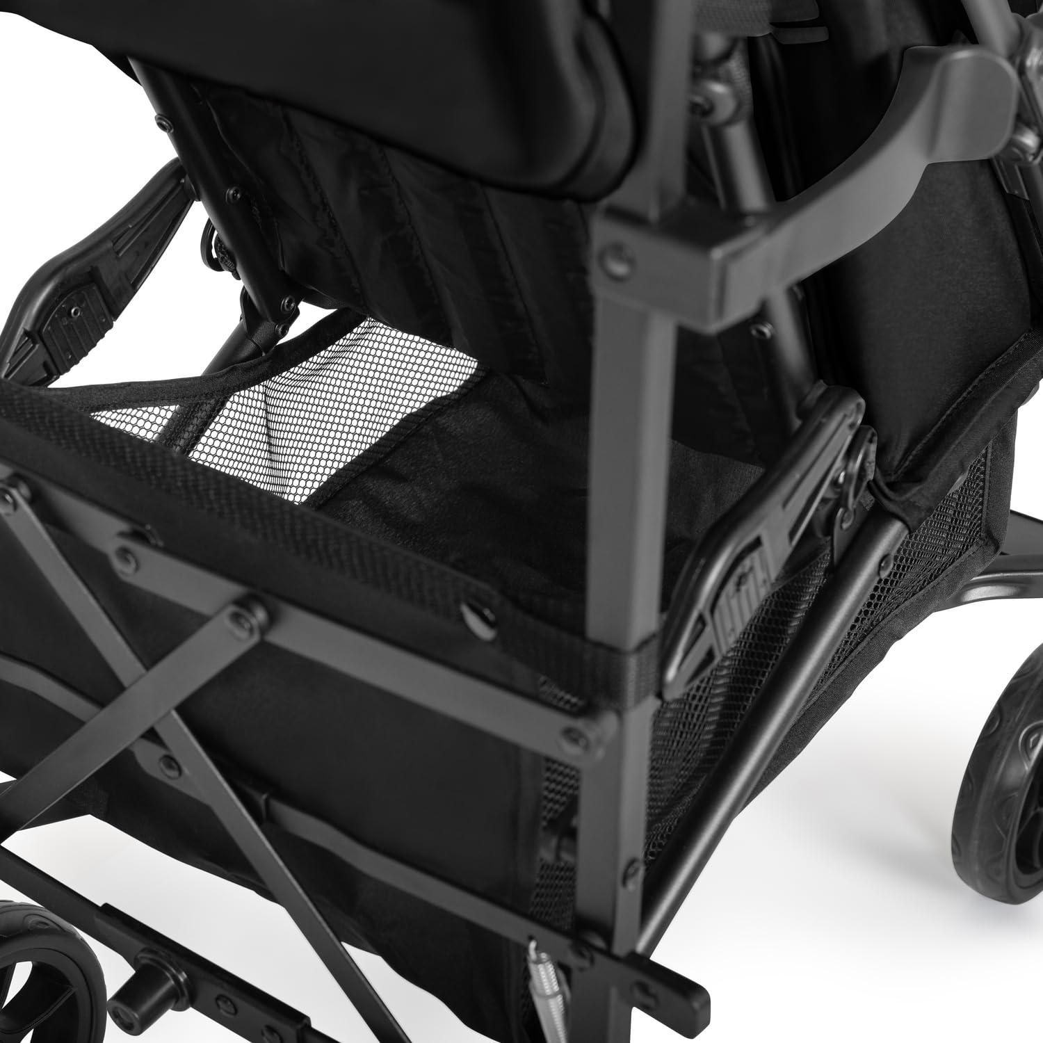 Hauck Fold N Care Poussette Canne Compacte Légère 7,6 kg 22 kg Dossier Inclinable Pliage Rapide UV 50+ Noir
