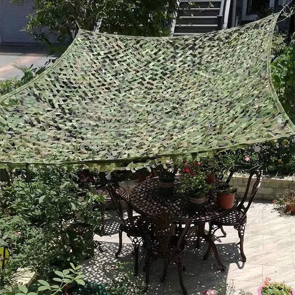 Rete Mimetica Militare, Reti mimetiche da Caccia, 2x2m 2x4m 4x2m 4x6m 5x5m 6x6m per Soggiorno, cameretta dei Bambini, Tempo Libero, Campeggio, Caccia, Bar(2x4m)