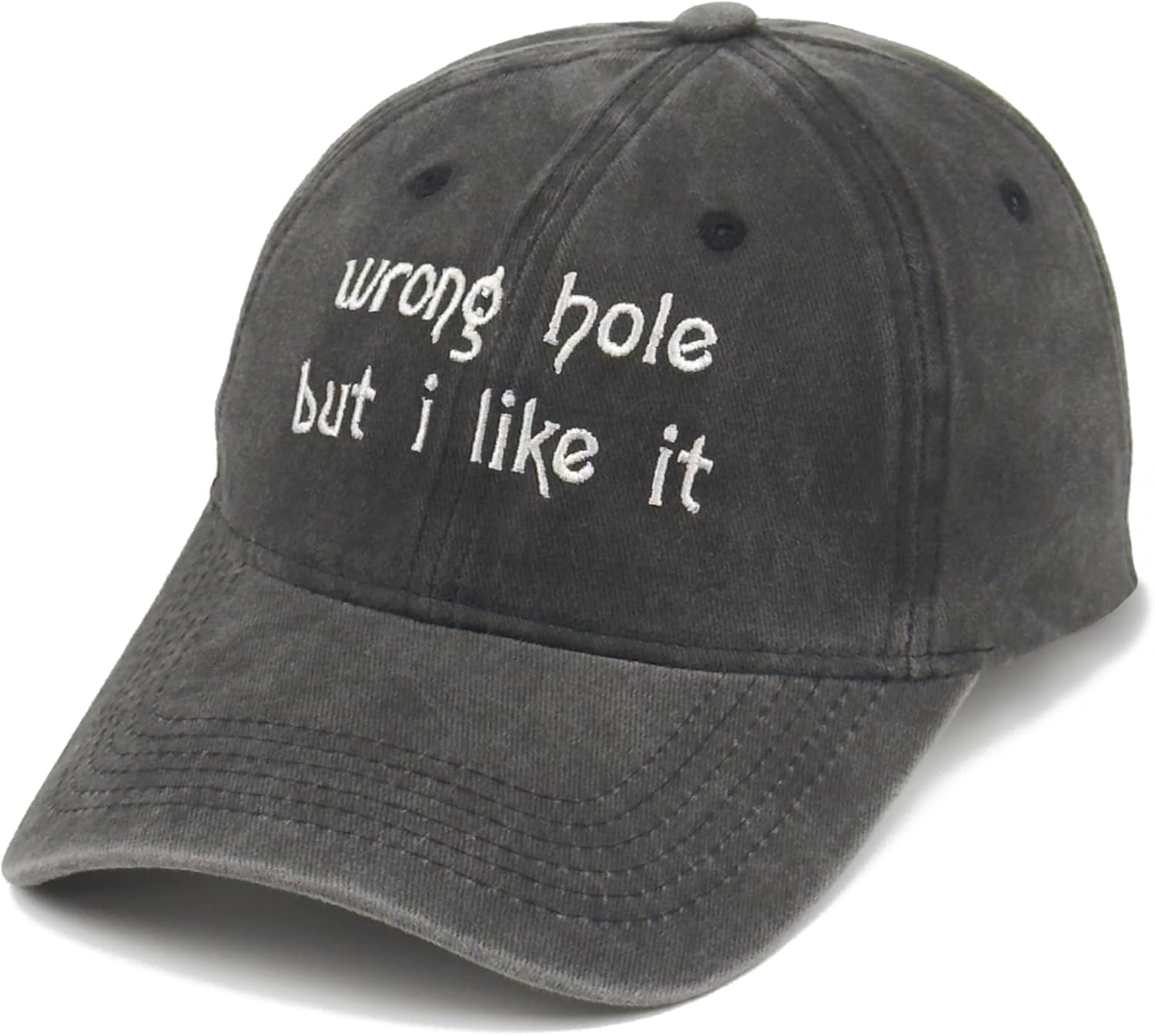 Funny Vintage Baseball Cap, Adjustable Cotton Embroidered Hat for Men Women, Retro Humor Gift Trucker Caps - Image 6