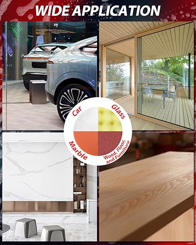 Miniatura 7 de AVID POWER Pulidora de búfer para automóvil, 6 velocidades variables 1000-3500 RPM, kit de cera de tampón rotativo con placa de respaldo de 6