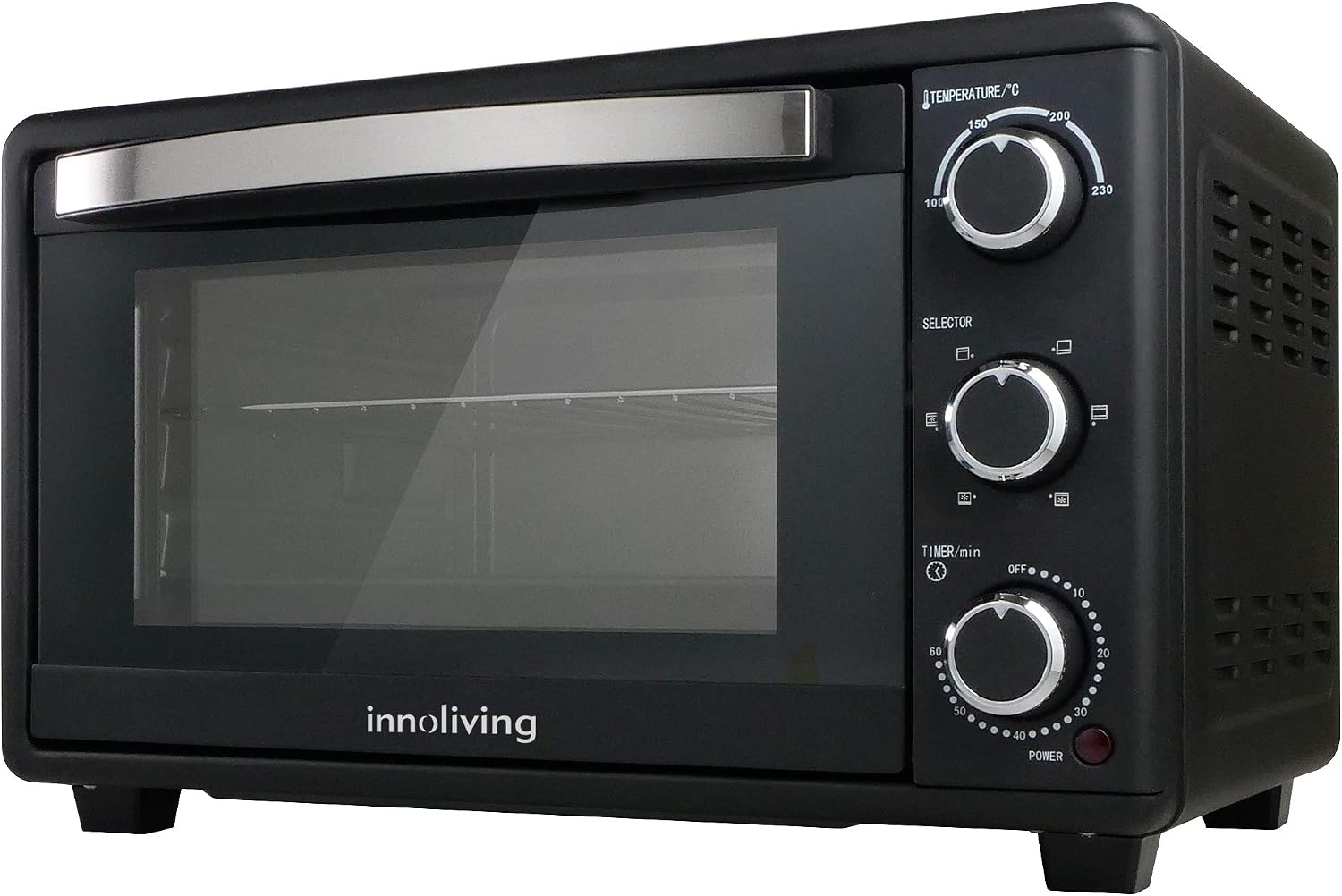 INNOLIVING INN-791 Forno Elettrico 25 Litri con Ventilazione Luce Interna  Potenza 1500W : Amazon.it: Casa e cucina