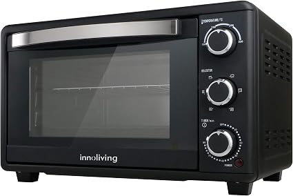 INNOLIVING INN-791 Forno Elettrico 25 Litri con Ventilazione Luce Interna  Potenza 1500W : Amazon.it: Casa e cucina