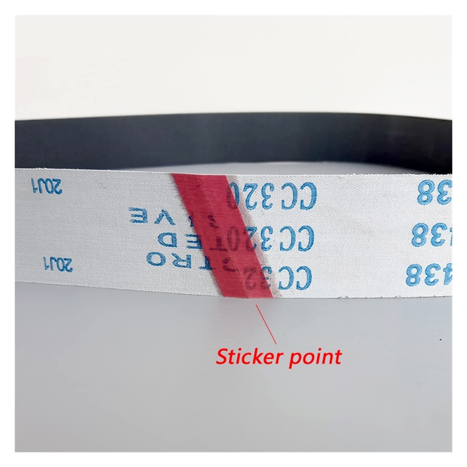 5 pezzi di nastro abrasivo for lucidatura dei metalli 50 x 1800 mm, nastro abrasivo al carburo di silicio 2" x 71" doppio uso asciutto bagnato P60-320(60 120 180 240 320)
