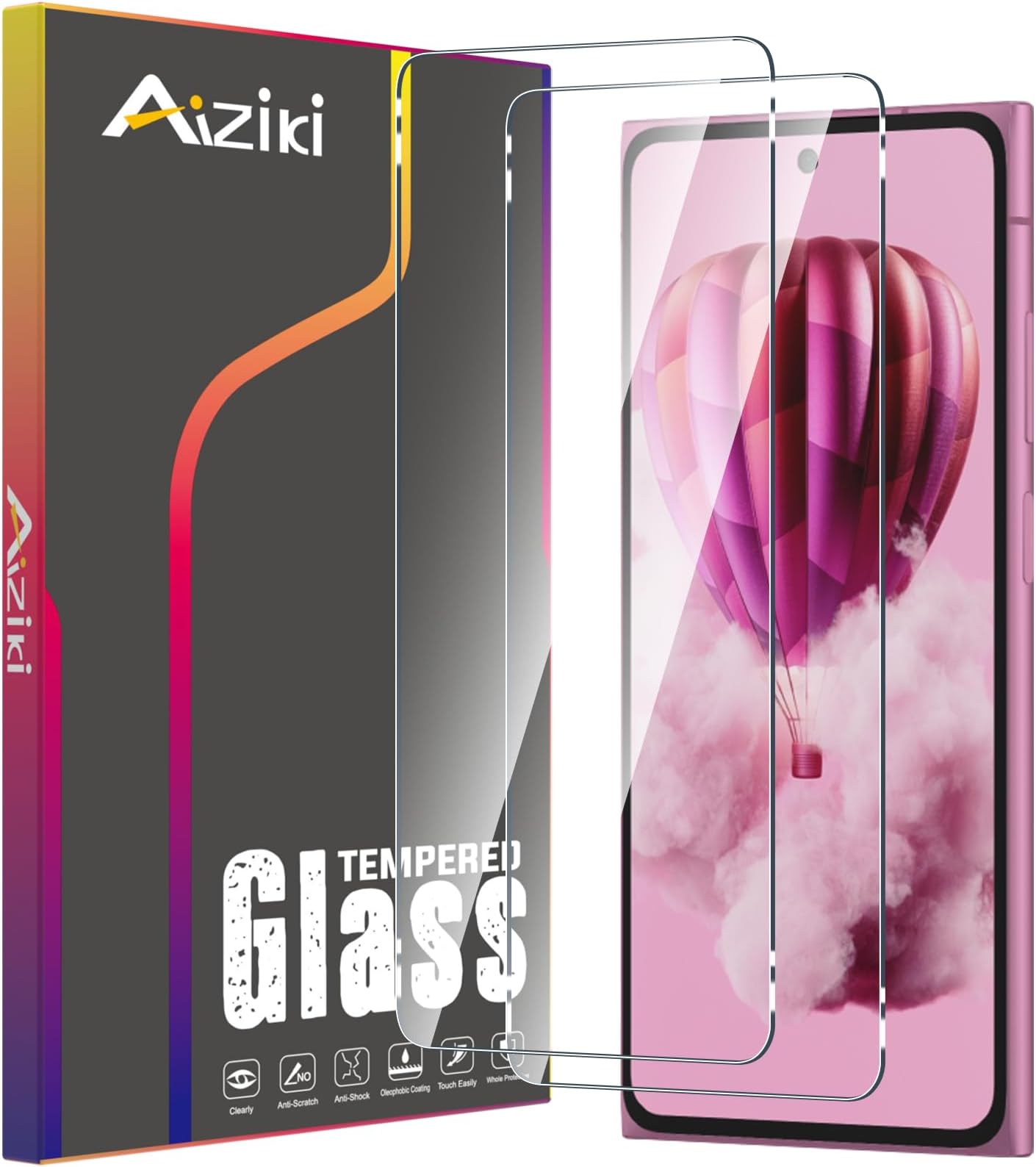 (2 Pack Designed for Nokia HMD Skyline Screen Protector, 9H Hardness Tempered Glass, Ultra Resistant, Shatterproof, Bubble Free for Nokia HMD Skyline Tempered Glass, Case FriendlyClimatePartner certified