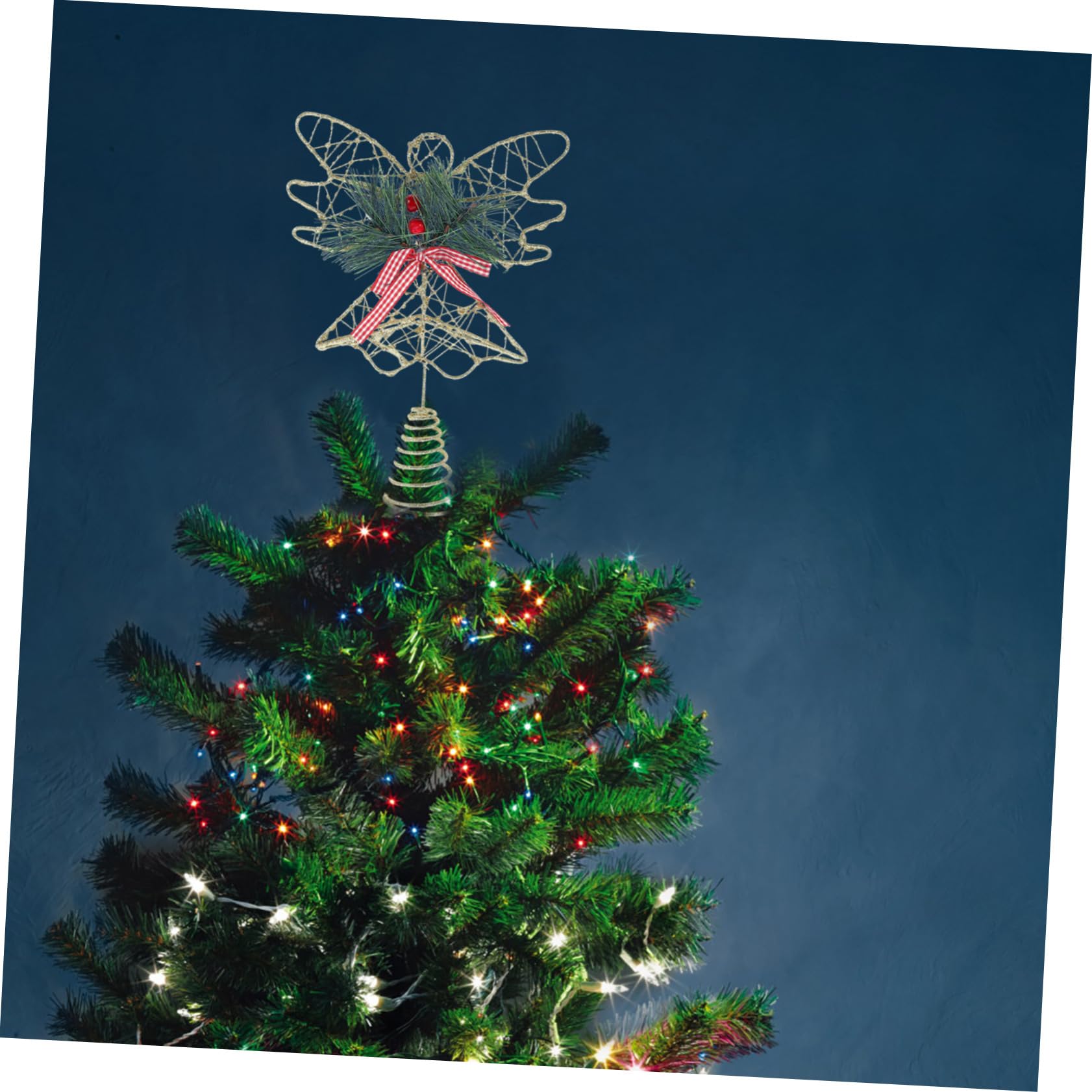 IMIKEYA Engel Für Weihnachtsbaumspitze 3 Stück Engel Baumspitze Stern Weihnachtse Eisen e Dekoration e Für Weihnachtsbaum Weihnachtsbaumdekoration