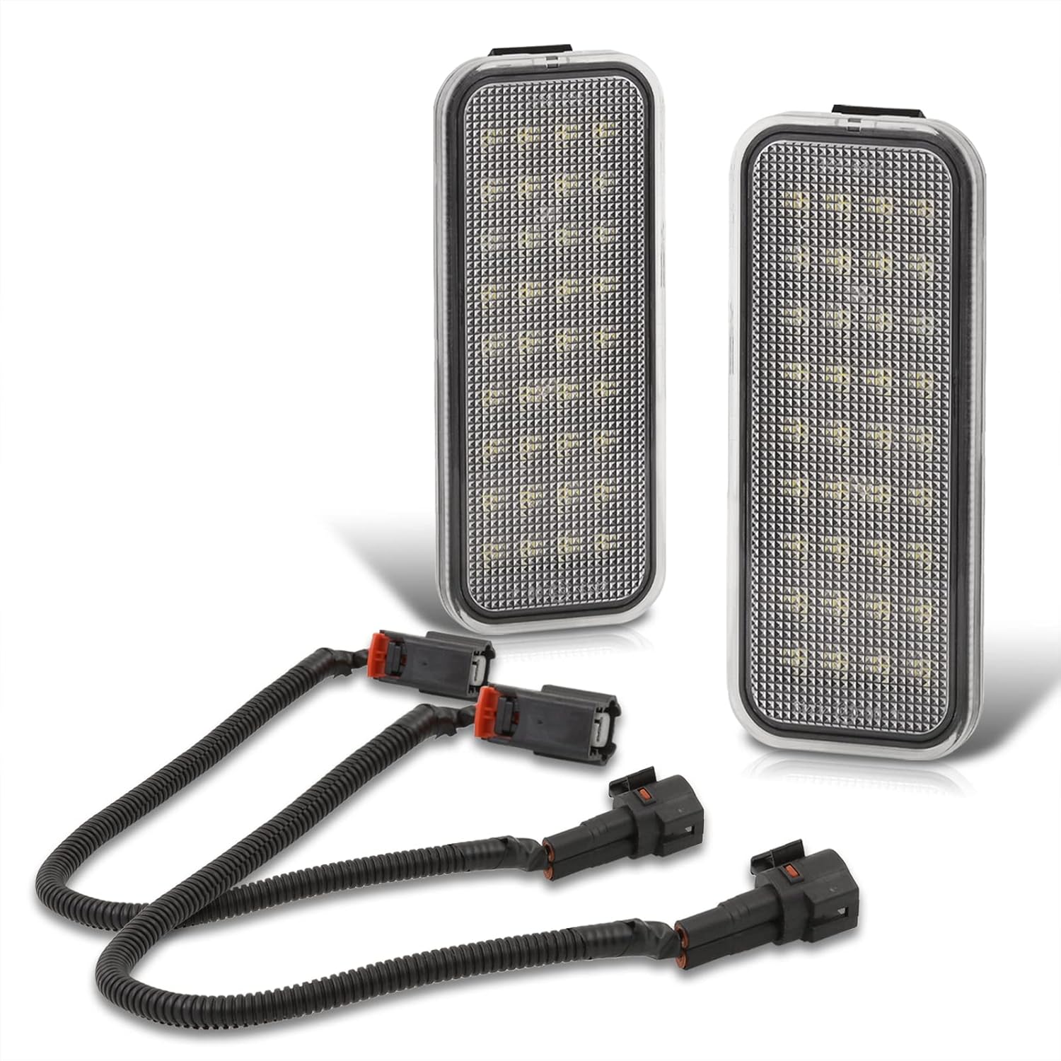AJP Distributors White SMD LED Interior Truck Bed Cargo Lights Accessory Lighting Lamps + Wiring Harness Kit PT857-35200 Compatible/Replacement For Tacoma TRD Pickup 2020 2021 2022 2023 20 21 22 23