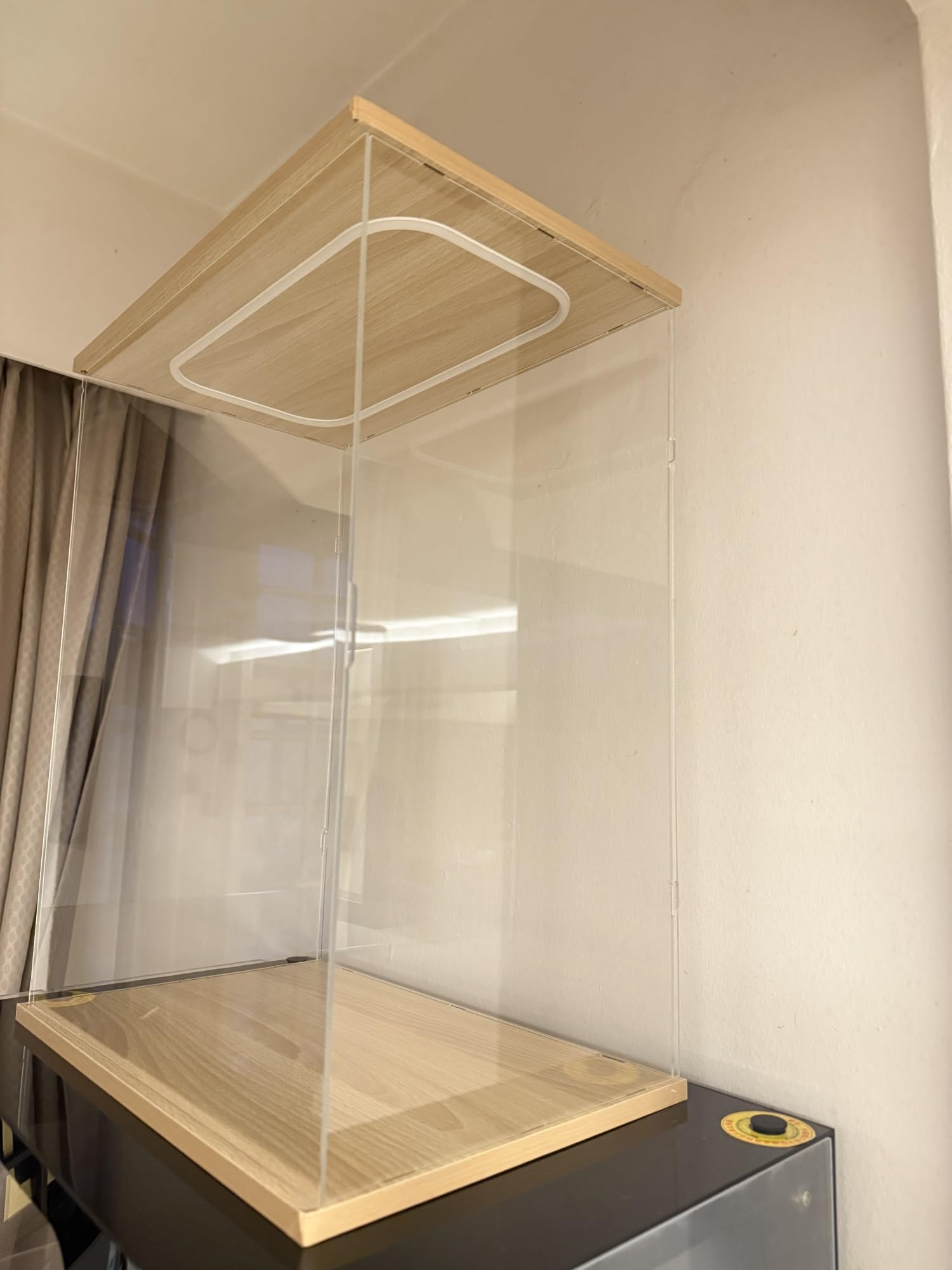 teca espositiva Scatole Espositive A Cubo In Acrilico, 10x10 15x15 20x20 30x30 35x35 40x40 50x50 Cm Vetrina Per Oggetti Da Collezione(50X40X25cm/20X16X10in)