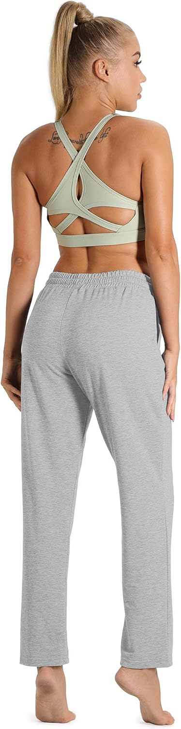 Pantaloni Jogger Donna ICYZONE - Larghi, Con Coulisse E Tasche, Per Sport E Casual - Foto 5