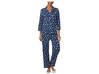 Lauren Ralph Lauren Classic Knit Short Sleeve Pj Set Women