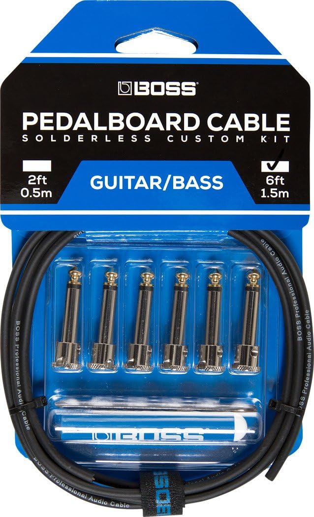 BOSS Solderless Pedalboard Cable Kit