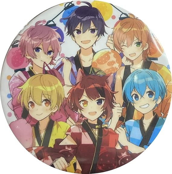 Amazon Co Jp すとぷり全員集合ハッピ缶バッジすとめも9 おもちゃ