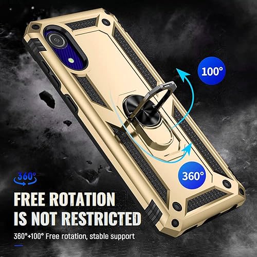 Miniatura 7 de Funda para Xiaomi Redmi 9A con protector de pantalla de cristal, híbrida resistente a los arañazos de doble capa, antiarañazos, a prueba de golpes,