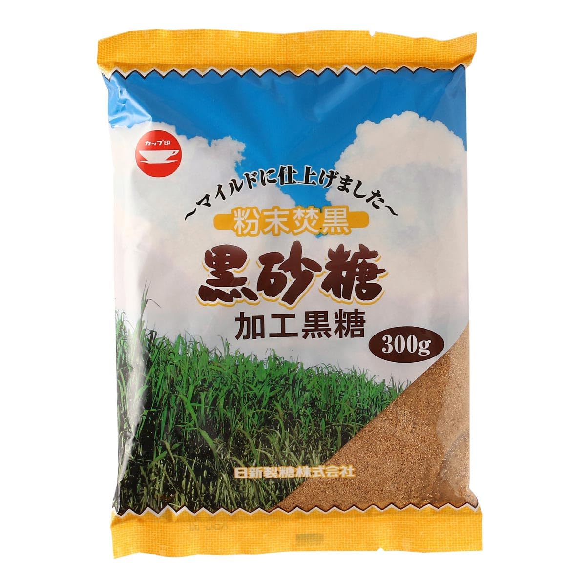 Amazon.co.jp: 粉末焚黒黒砂糖（加工黒糖） (300g) : 食品・飲料