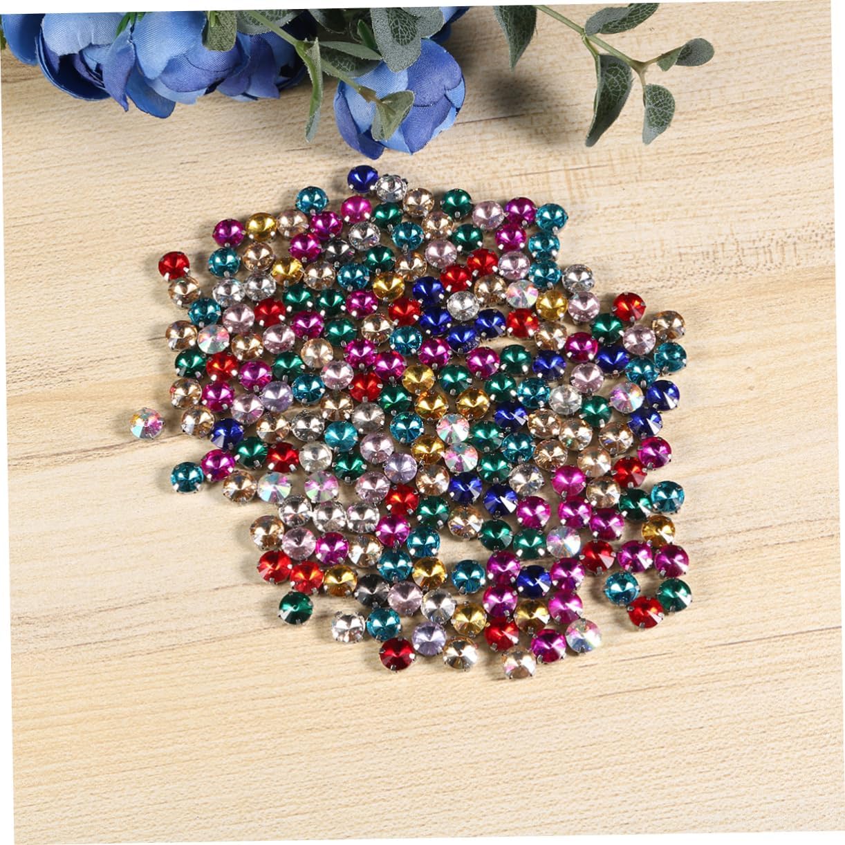 Crystal Claw Rhinestones for DIY Clothes, 200pcs Glass