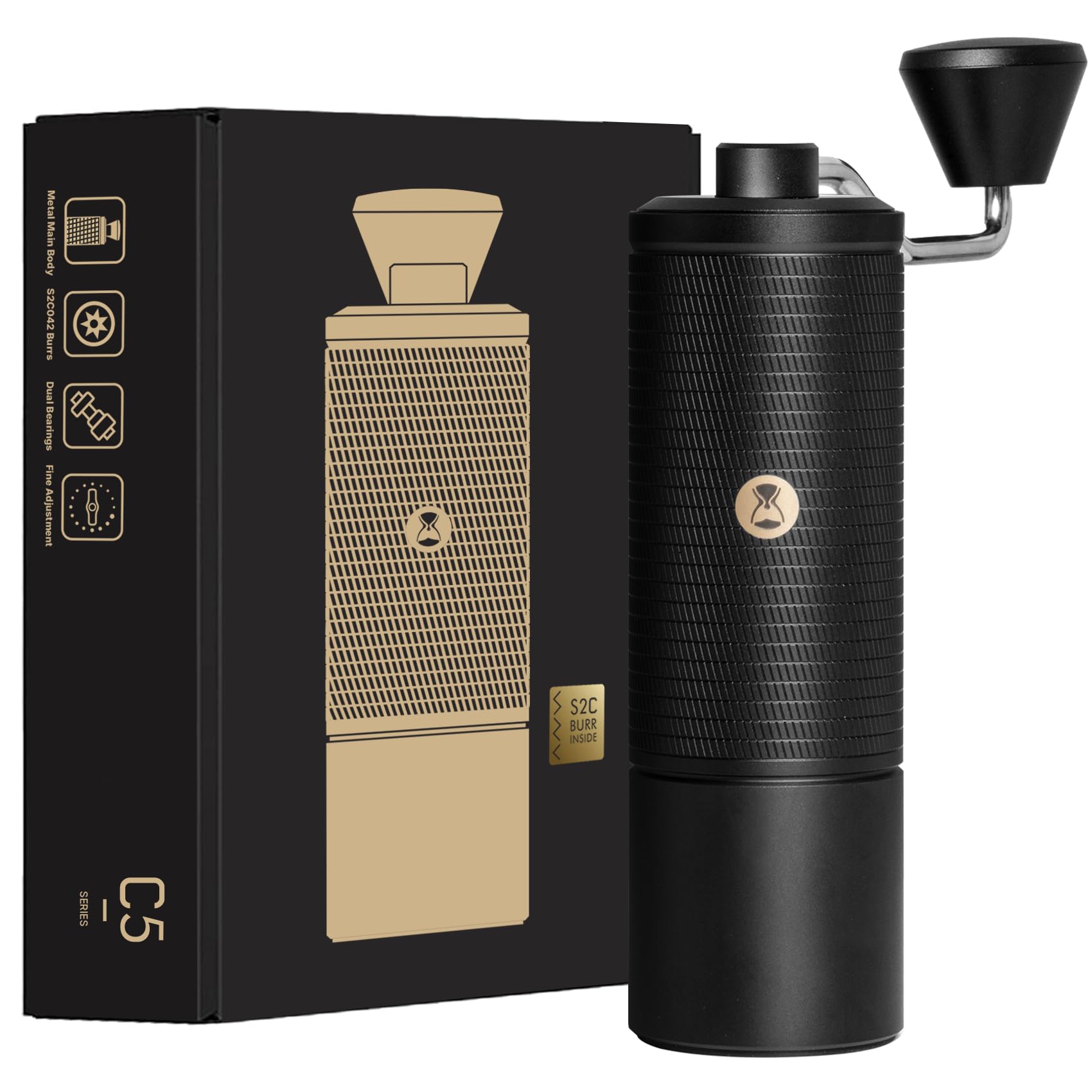 Amazon.co.jp: TIMEMORE C5 コーヒーミル手動タイムモアS2C-042-III Amazon.co.jp: TIMEMORE C5 コーヒーミル手動タイムモアS2C-042-III