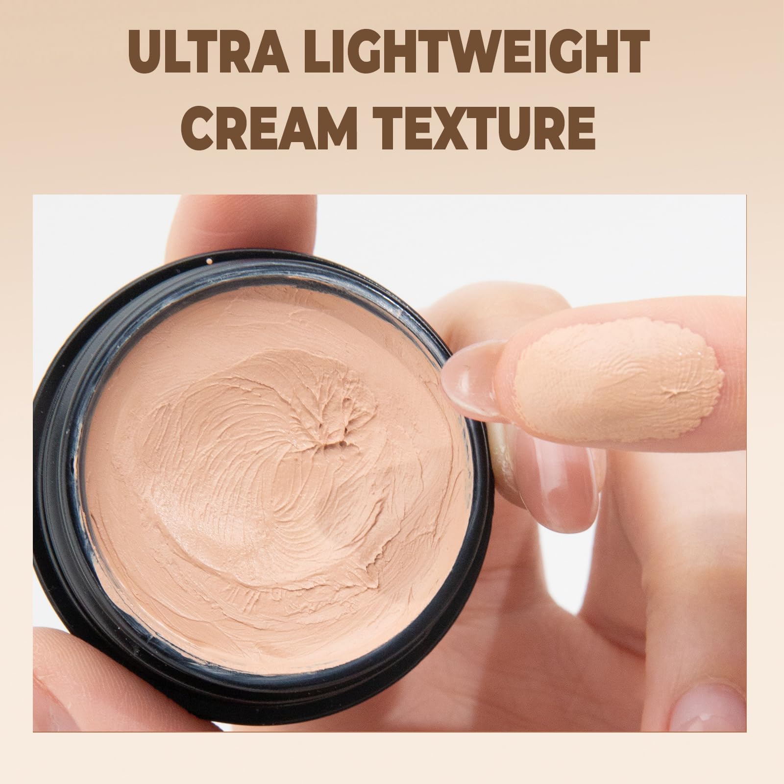 Concealer Full Coverage, Under Eye Concealer for Dark Circles, Soft Matte Cream concealer Foundation for Mature Skin - Image 3