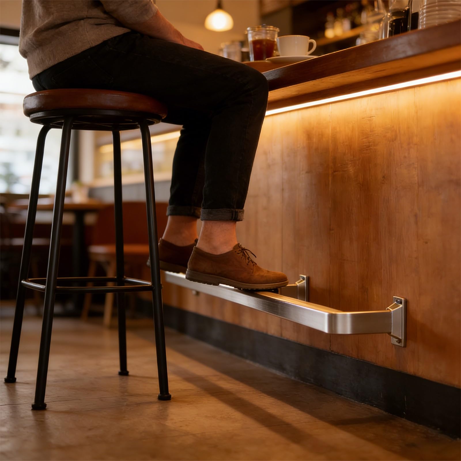 Barre de comptoir de remplacement pour réparer un bar ou sécuriser un escalier