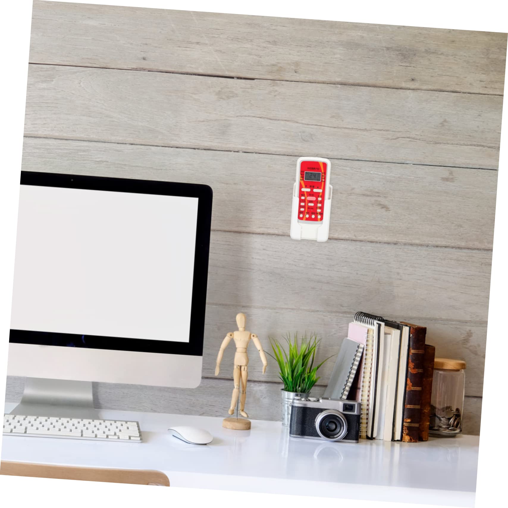 ABOOFAN 5 Juegos De Soportes Adhesivos para Control Remoto De Pared Ahorran Espacio Y Son Fáciles De Instalar (2 Unidades X 5)